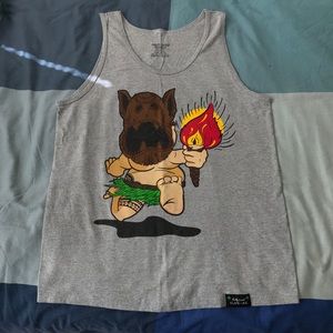 Fully Laced Island Life Tiki Tank Top